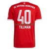 Maillot de Supporter FC Bayern Munich Tillman 40 Domicile 2022-23 Pour Homme